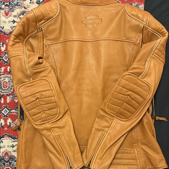 NWT Harley-Davidson Women's Pursuit Triple Vent Leather Jacket - Picture 12 of 16